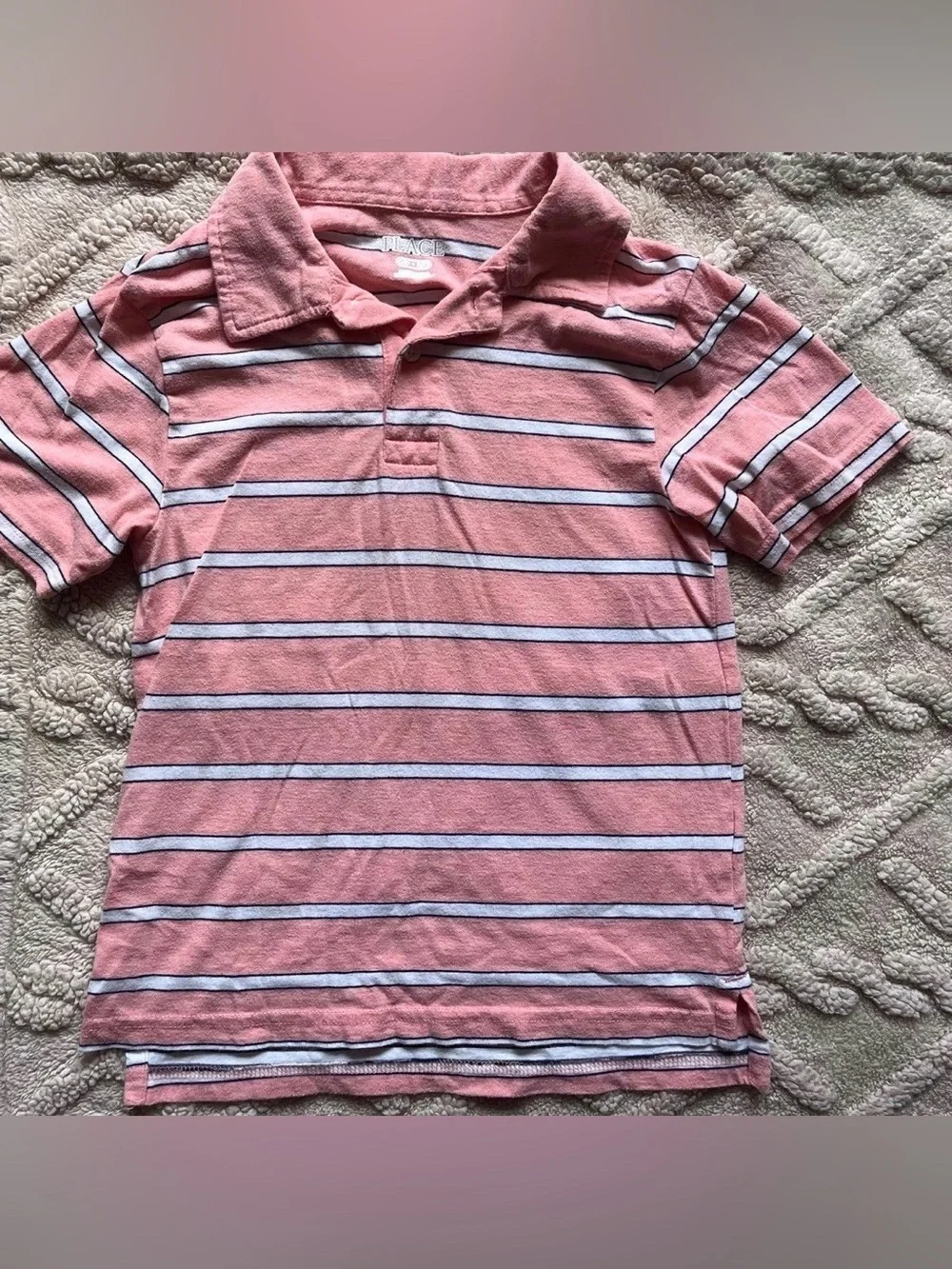 Boys Dress Shirt & Jeans Bundle - Short Sleeve Polo Top & Skinny Jeans, Size 5/6 - Picture 6 of 9